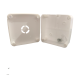 JUNCTION BOX 4x4 SQUARE VIRGIN WHITE 
