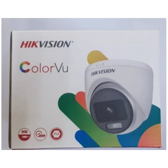 HIKVISION 2MP DOME COLORVU CAMERA WITH MIC DS-2CE70DF0T-PFS