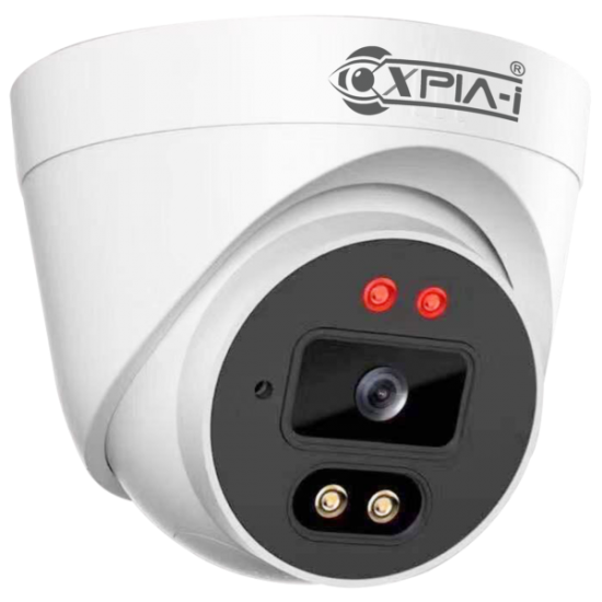 XPIA-I 4MP IP DOME POE CAMERA Ai DUAL LED COLORVU             