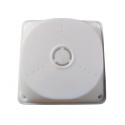 E-KAM JUNCTION BOX 5X5 PURE WHITE