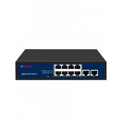 CP PLUS POE SWITCH 8+2 FULL GIGABIT  CP-DNW-GPU8G2-96-V4