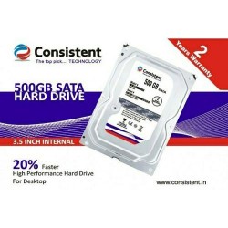 CONSISTENT 500GB SURVEILLANCE HARD DISK DRIVE